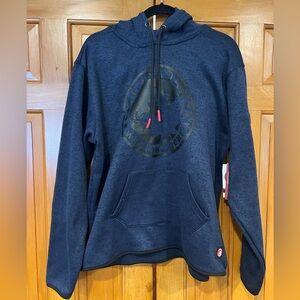NWT Canada Weather Gear Logo Hoodie - Navy sz L